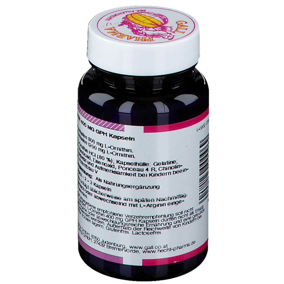 GALL PHARMA L-Ornithin 400 mg GPH Kapseln