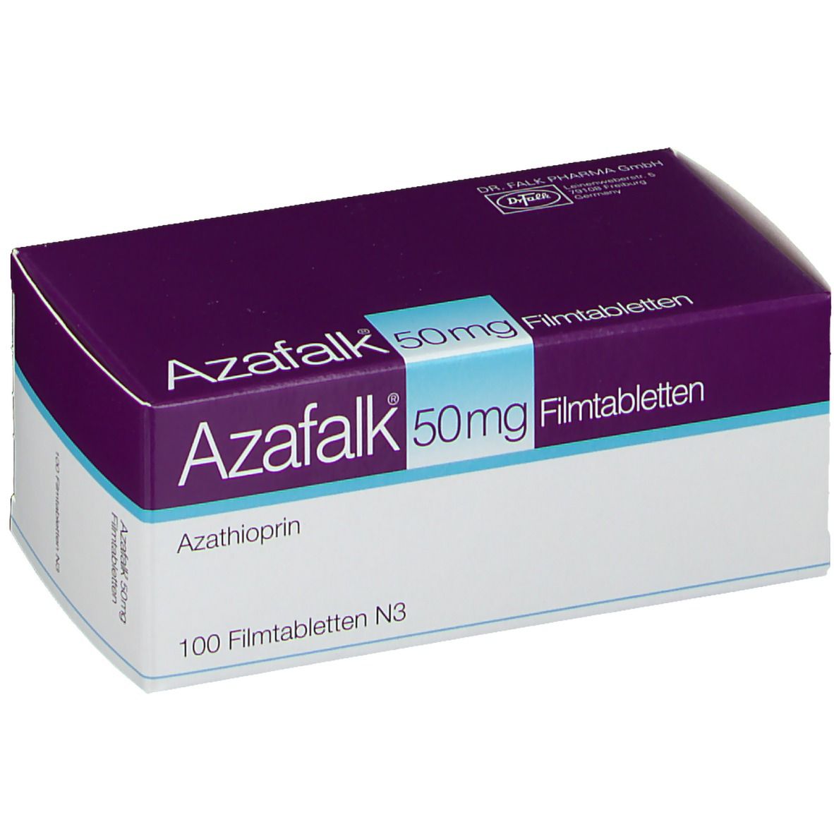 Azafalk 50 mg Filmtabletten 100 St