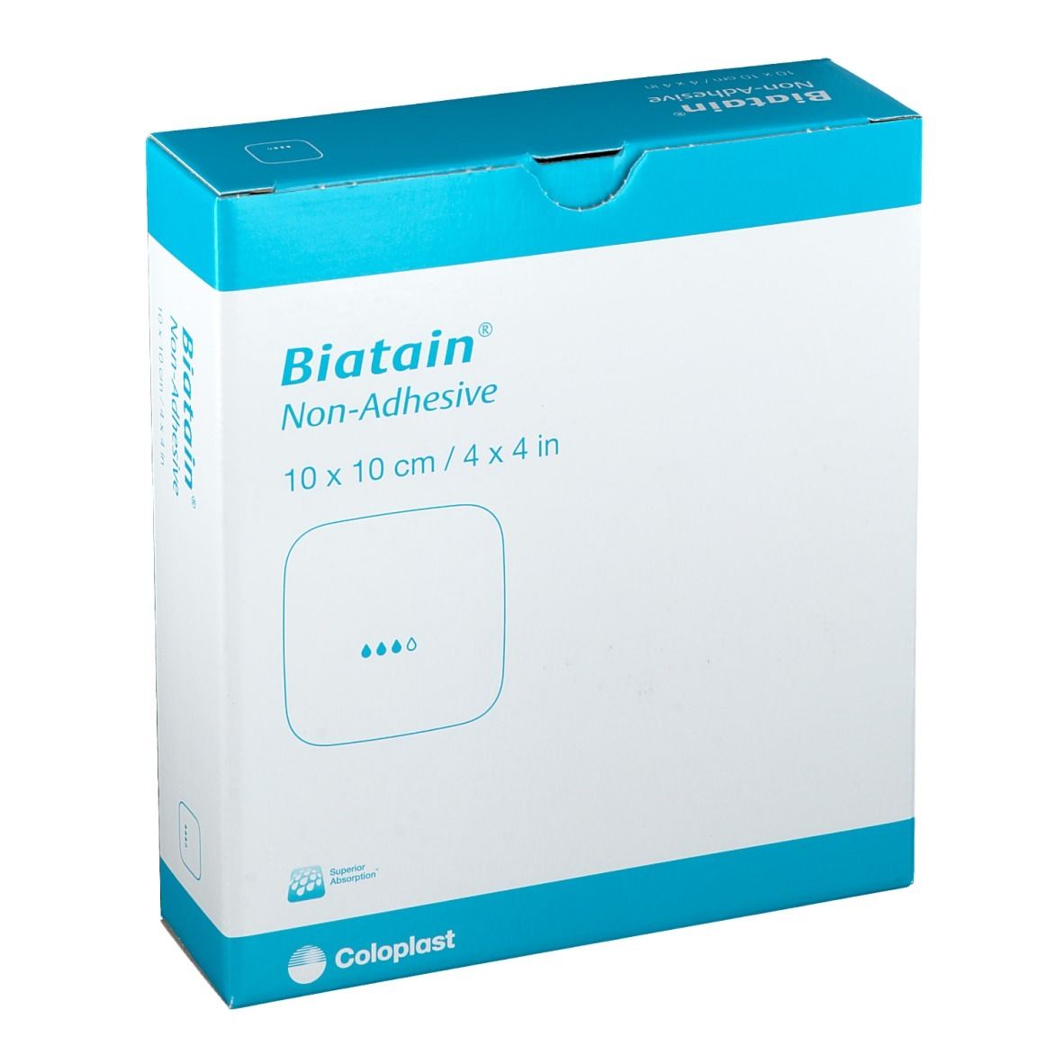 BIATAIN® Schaumverband nicht-haftend 10x10cm