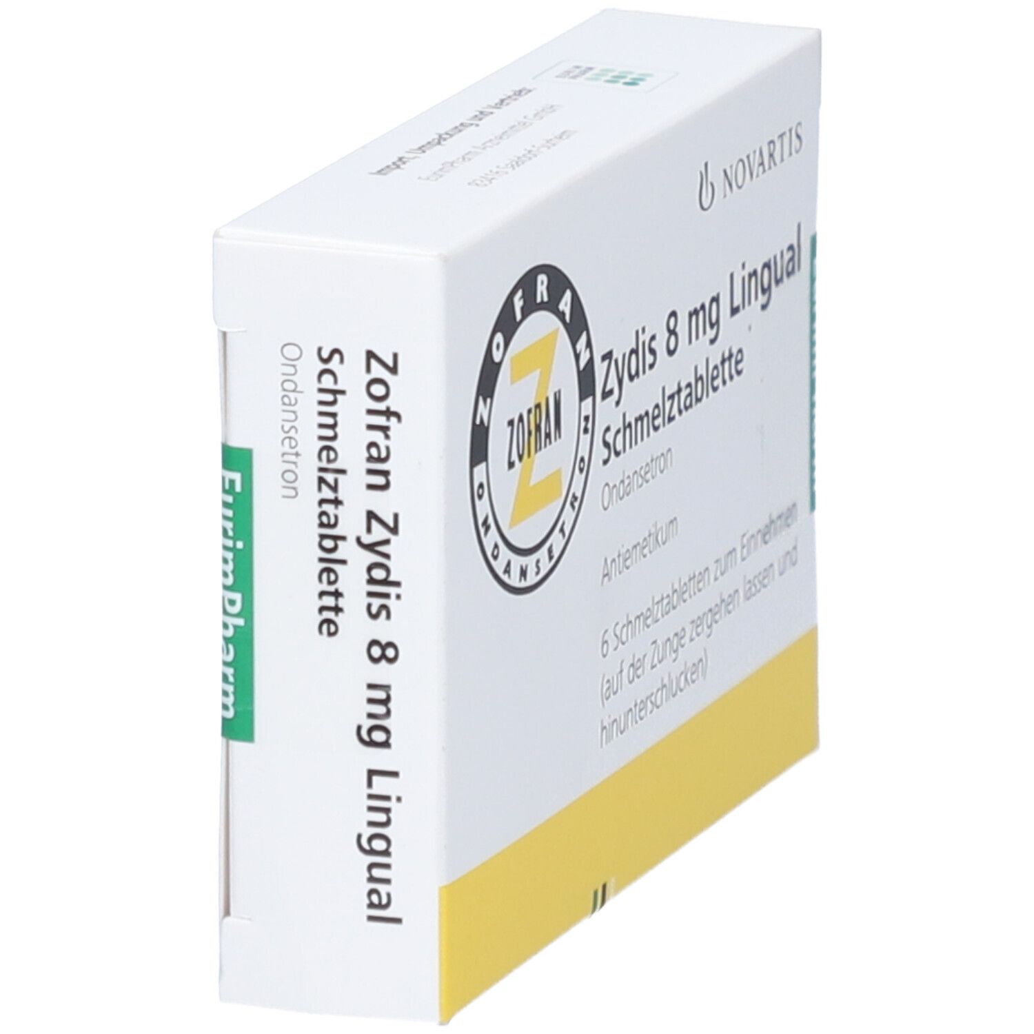 ZOFRAN 8 mg Zydis Lingual Schmelztabletten