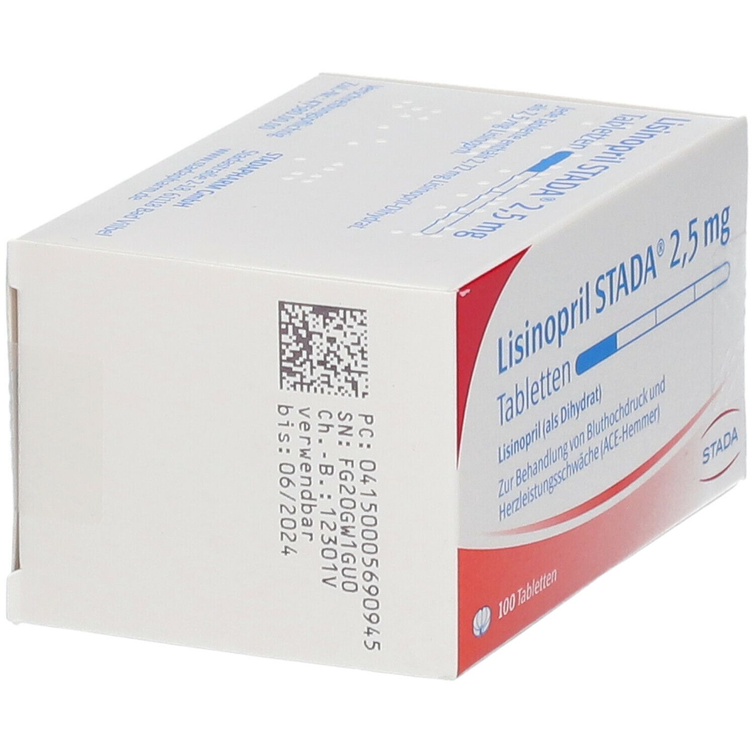 Lisinopril AL 2,5 mg Tabletten 100 St