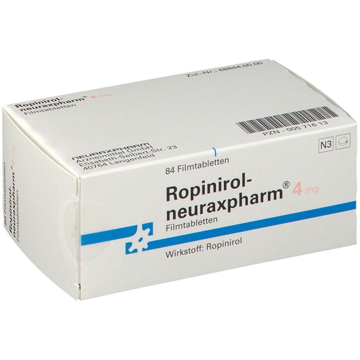 Ropinirol-neuraxpharm® 4 mg