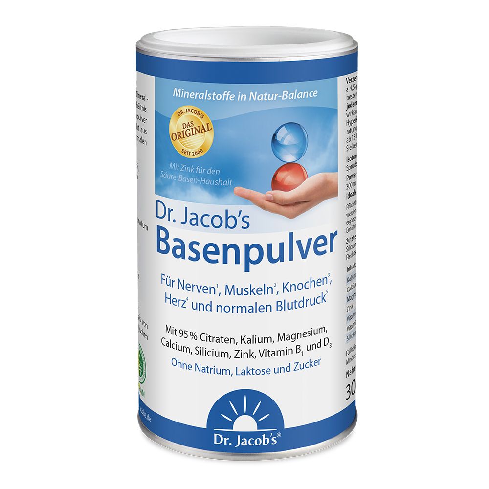 Dr. Jacob's Basenpulver Citrat-Basen-Original Mineralstoffe