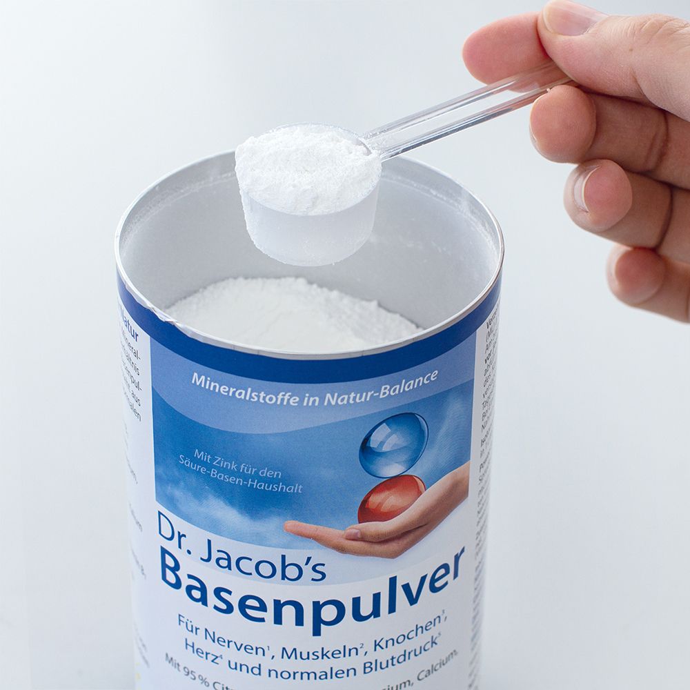 Dr. Jacob's Basenpulver Citrat-Basen-Original Mineralstoffe