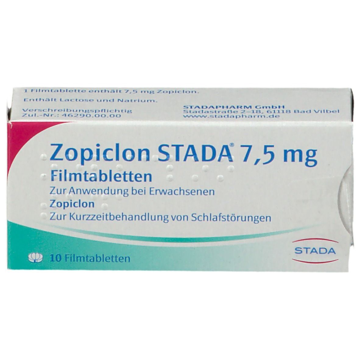Zopiclon STADA® 7,5 mg