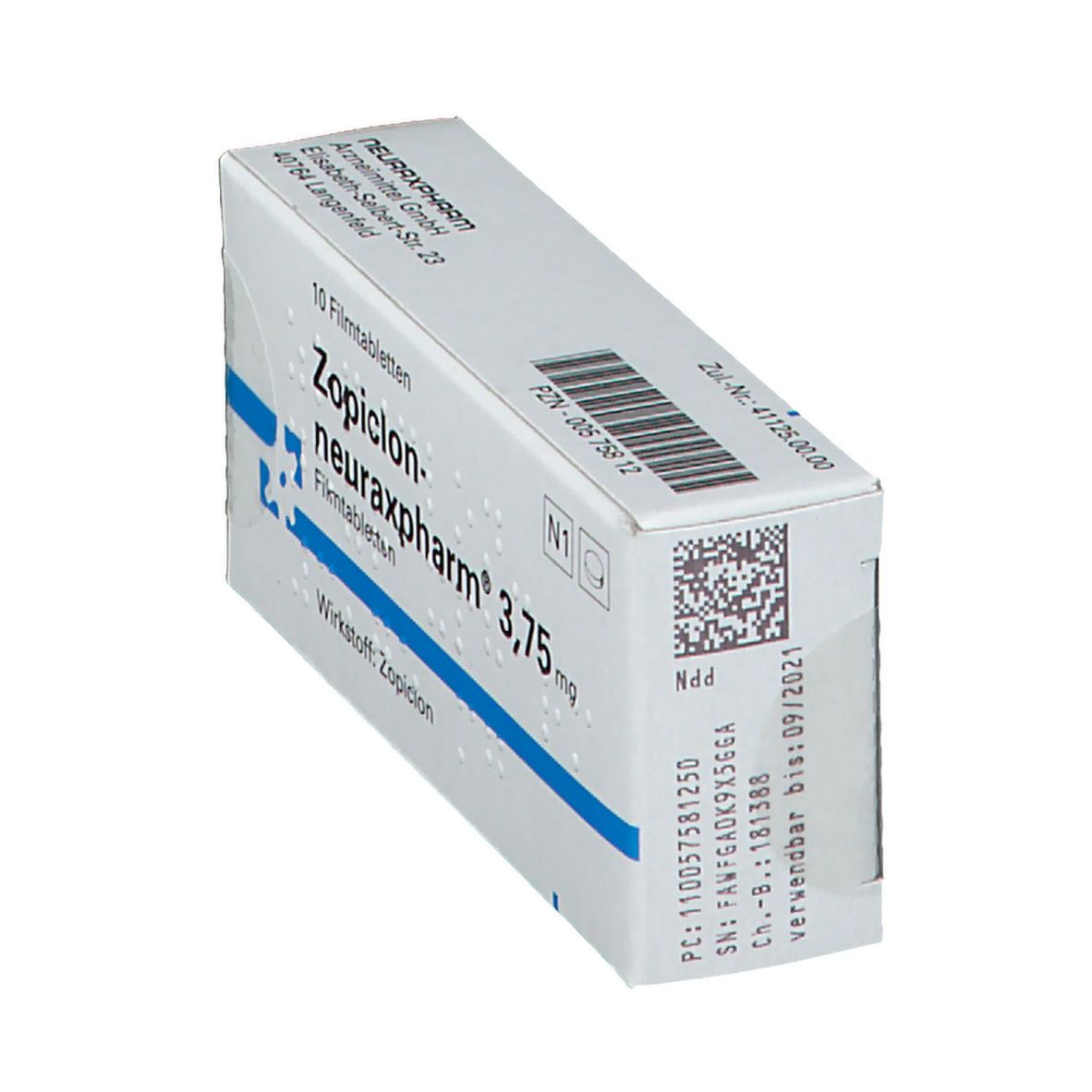 Zopiclon-neuraxpharm® 3,75 mg