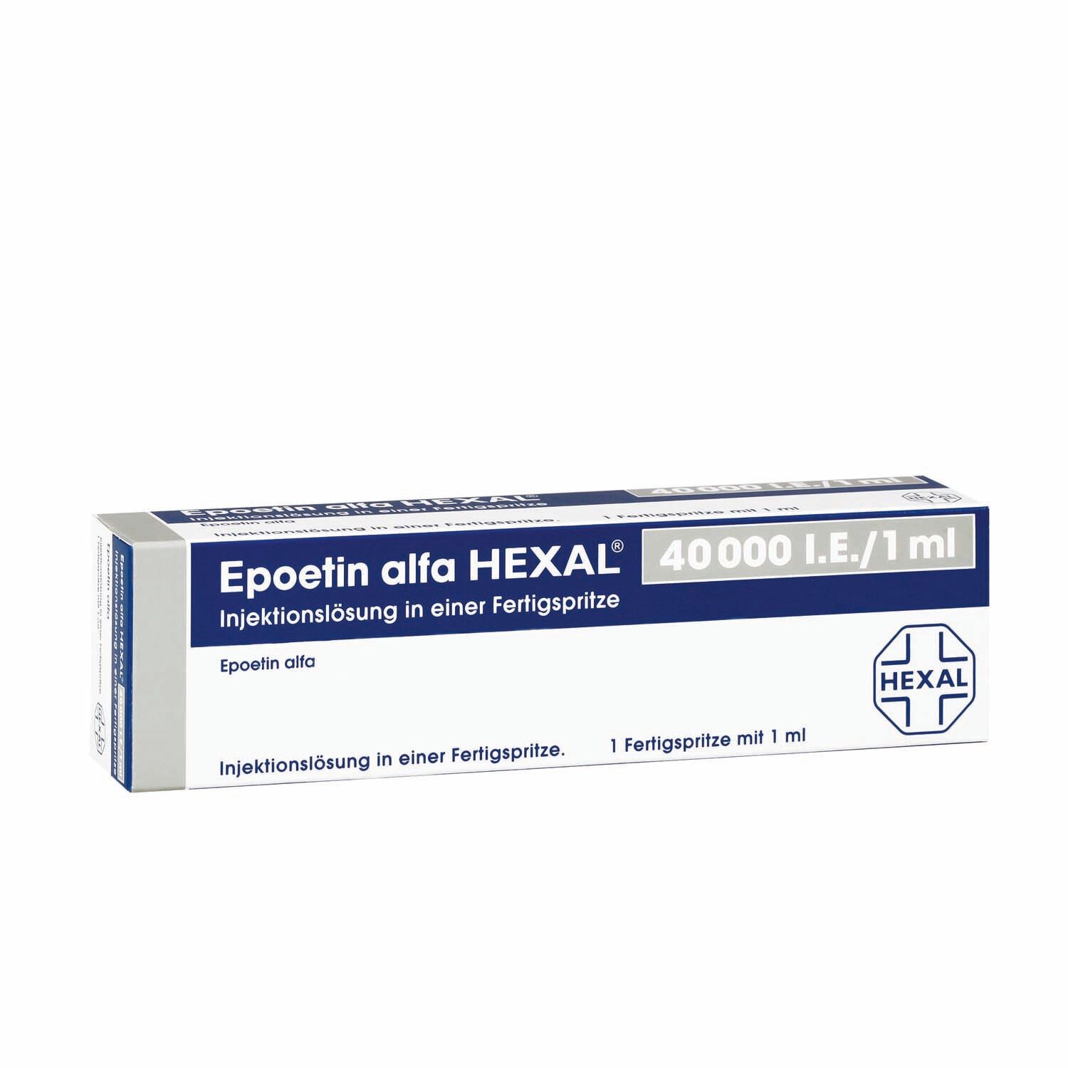 Epoetin alfa HEXAL® 40.000 I.E./1,0 ml