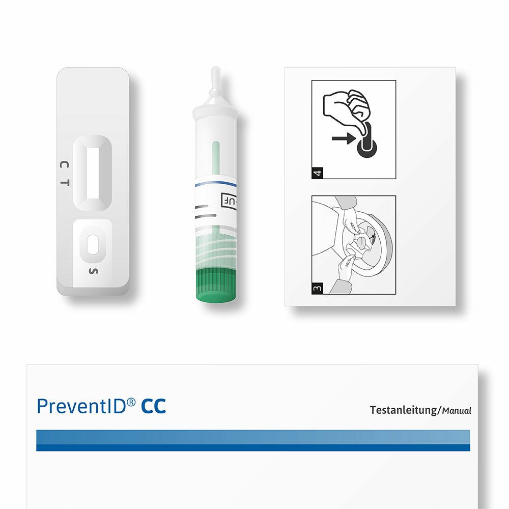 PreventID® CC Darmkrebs Vorsorge Früherkennung Selbsttest