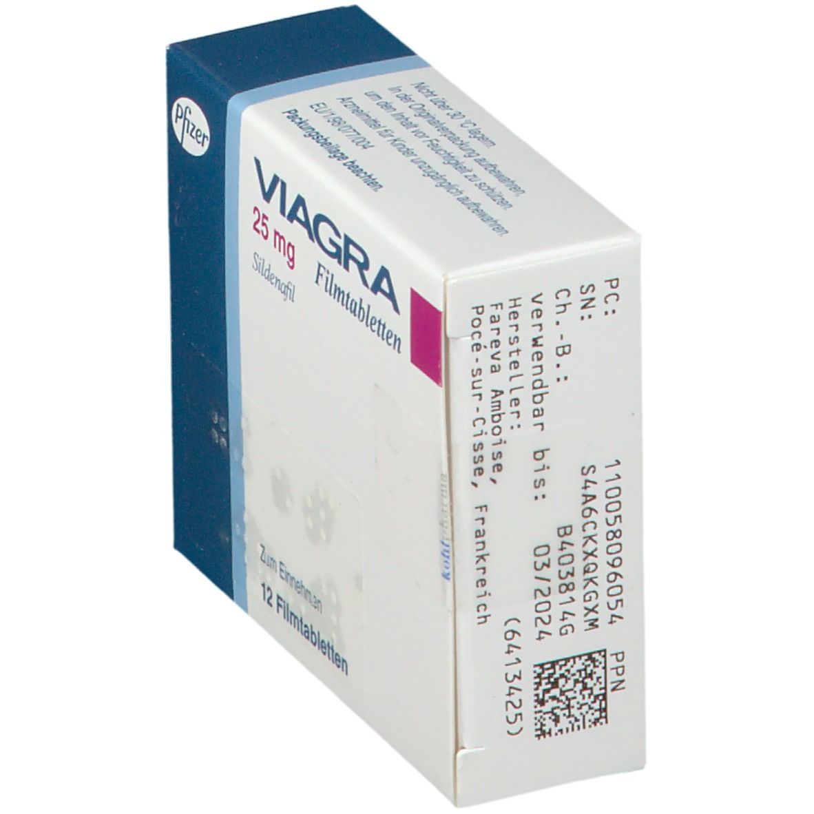 Viagra 25 mg Filmtabletten 12 St