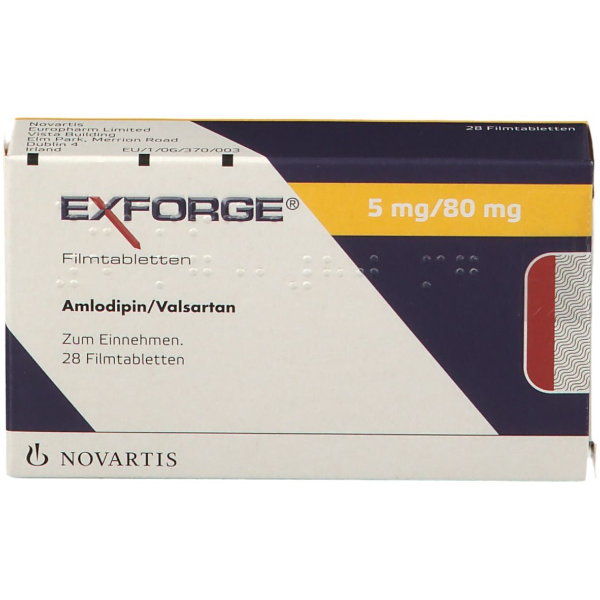 Exforge® 5 mg/80 mg