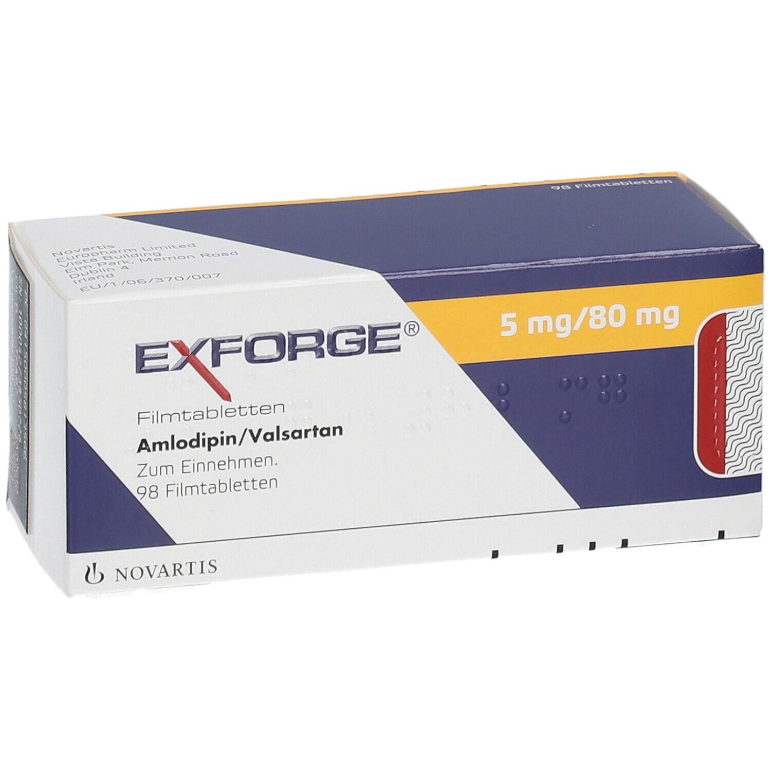 Exforge® 5 mg/80 mg