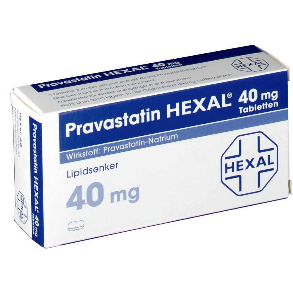 Pravastatin Hexal 40 mg Tabletten 100 St