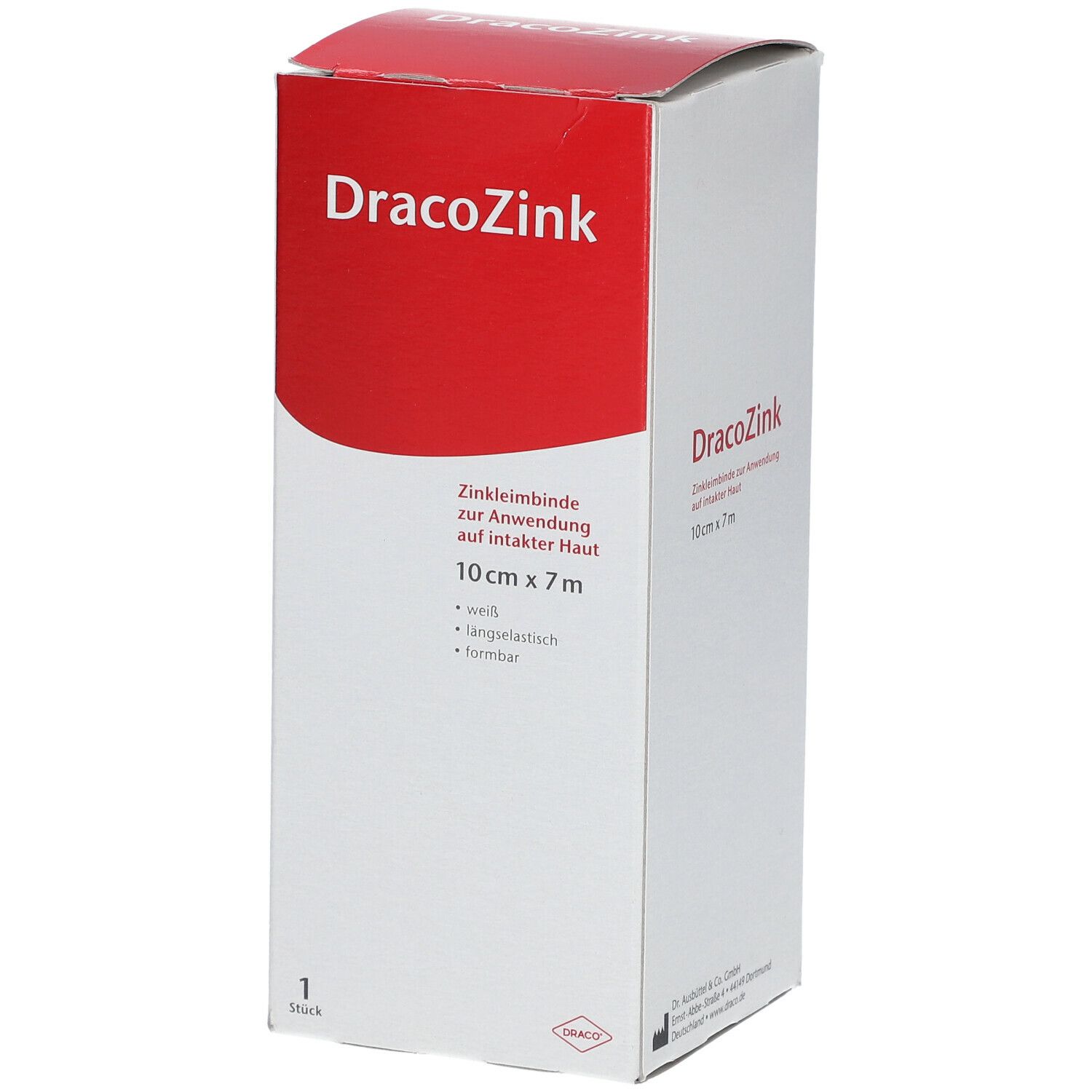 DracoZink Zinkleimbinde 10 cm x 7 m