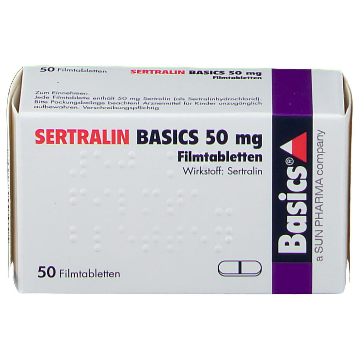 SERTRALIN BASICS 50 mg