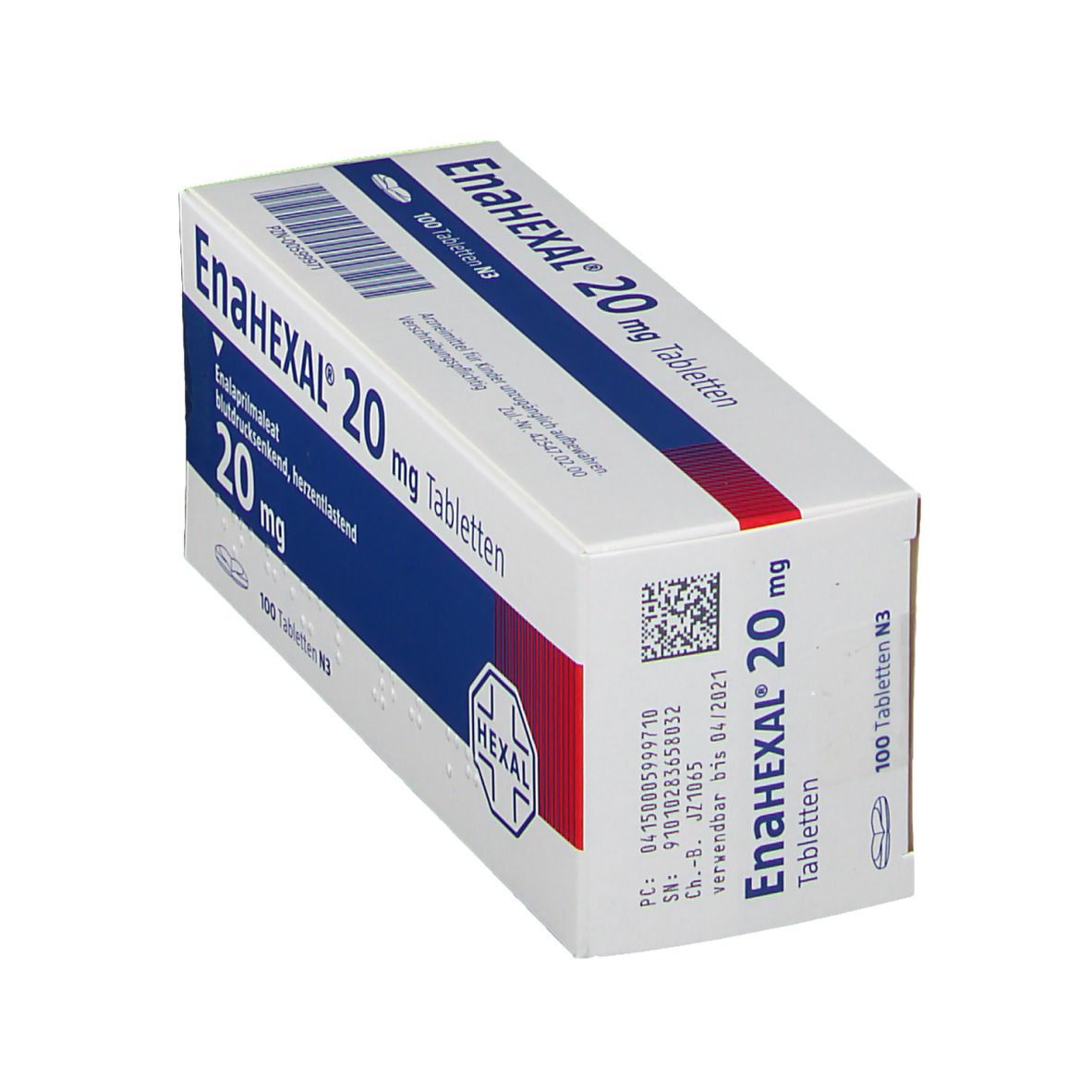 ENAHEXAL 20 mg Tabletten