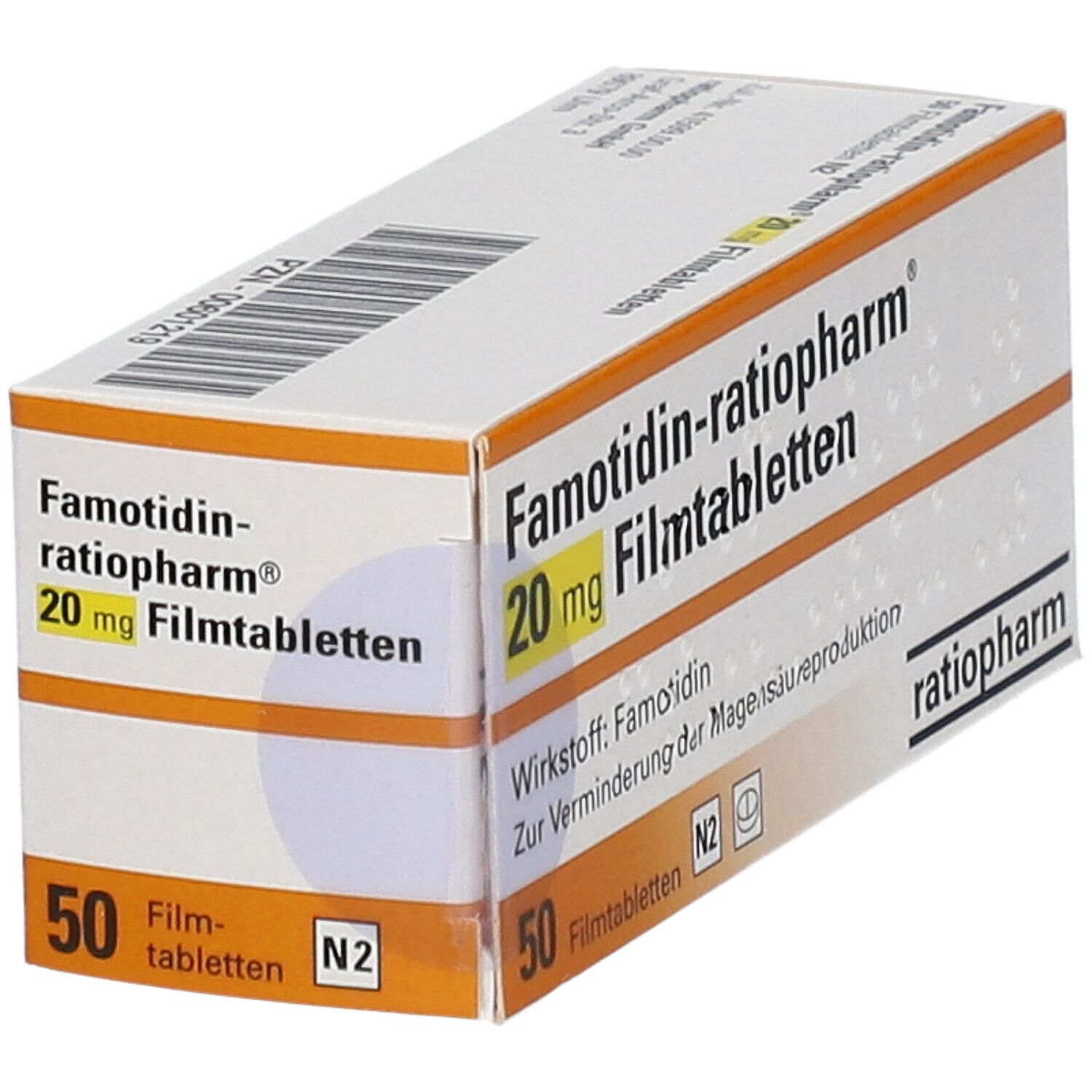 Famotidin-ratiopharm® 20 mg