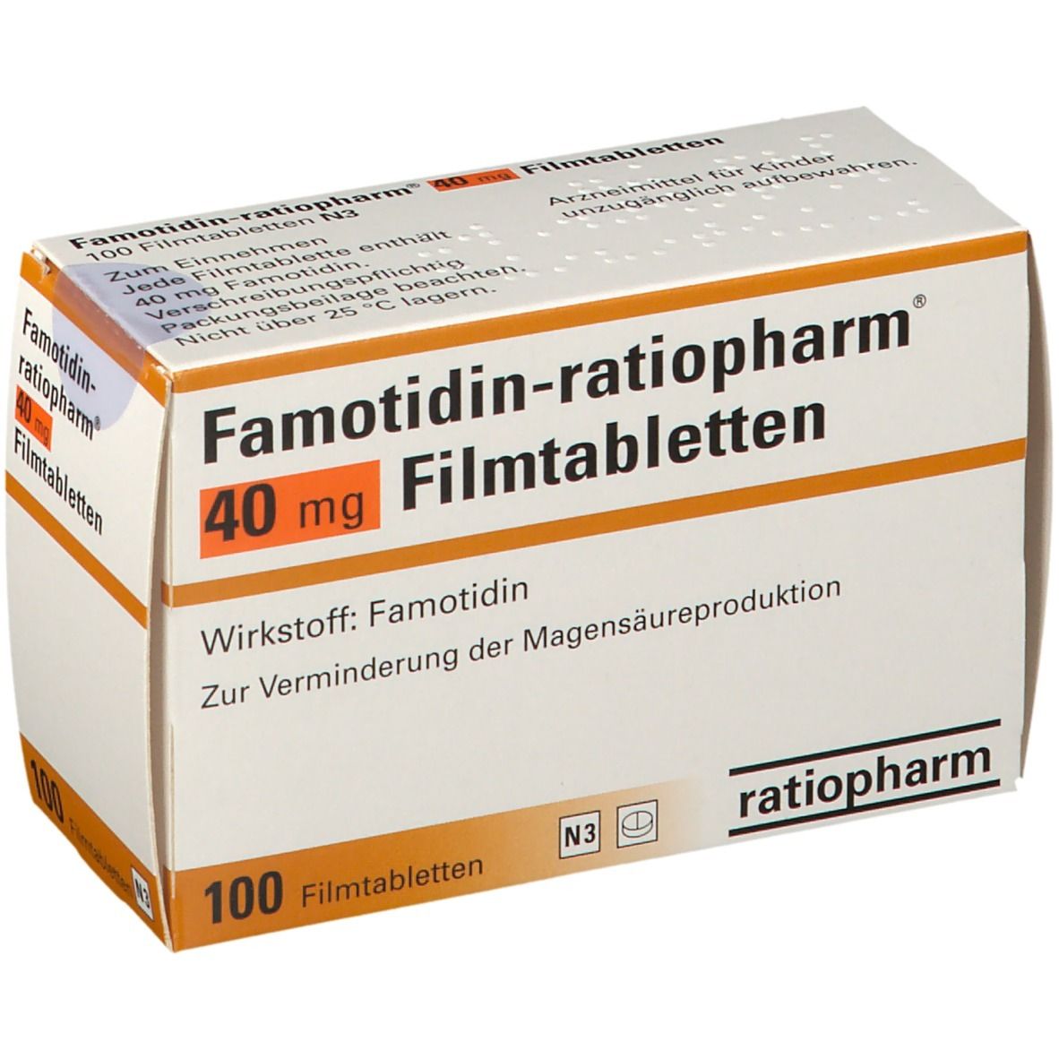 Famotidin-ratiopharm® 40 mg
