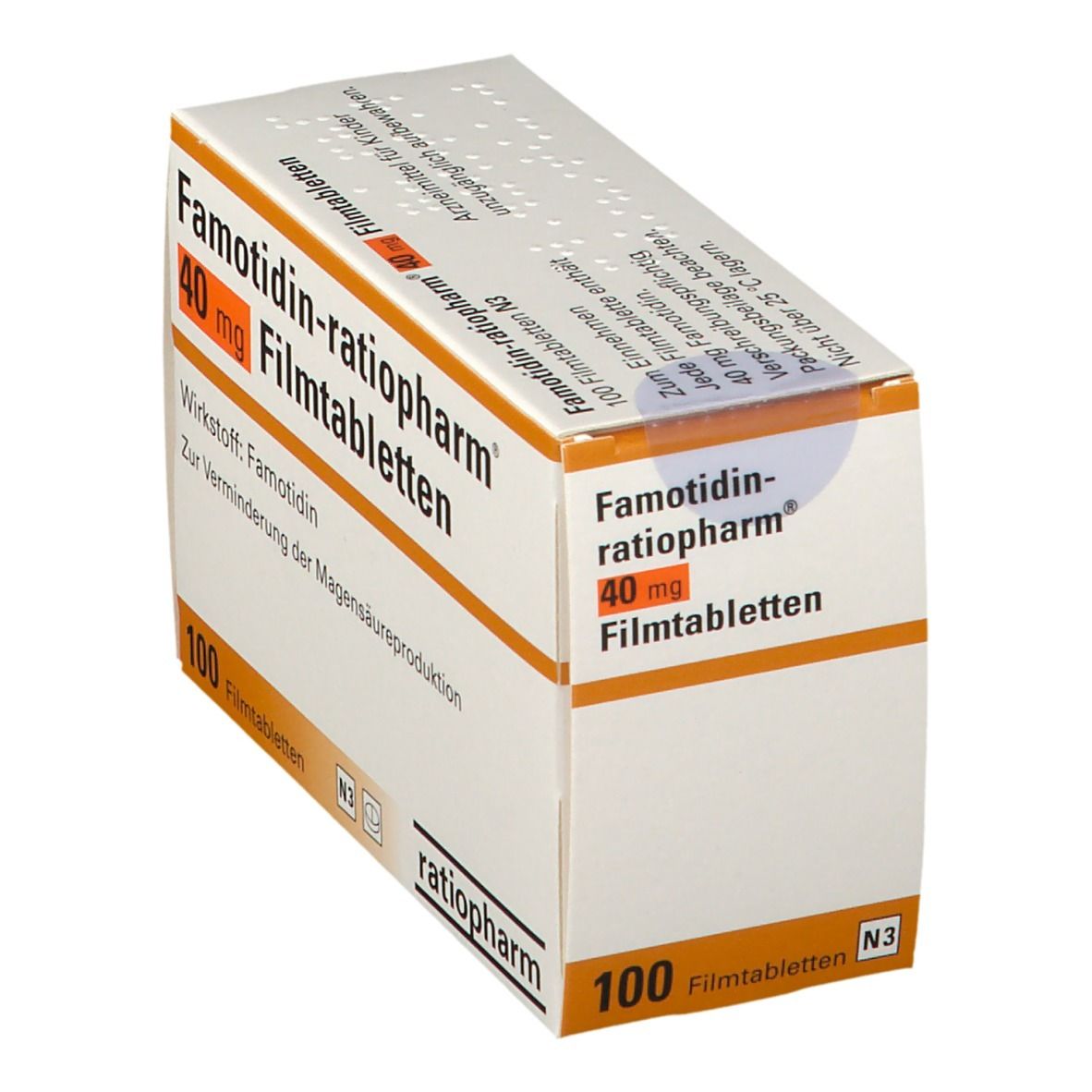 Famotidin-ratiopharm® 40 mg
