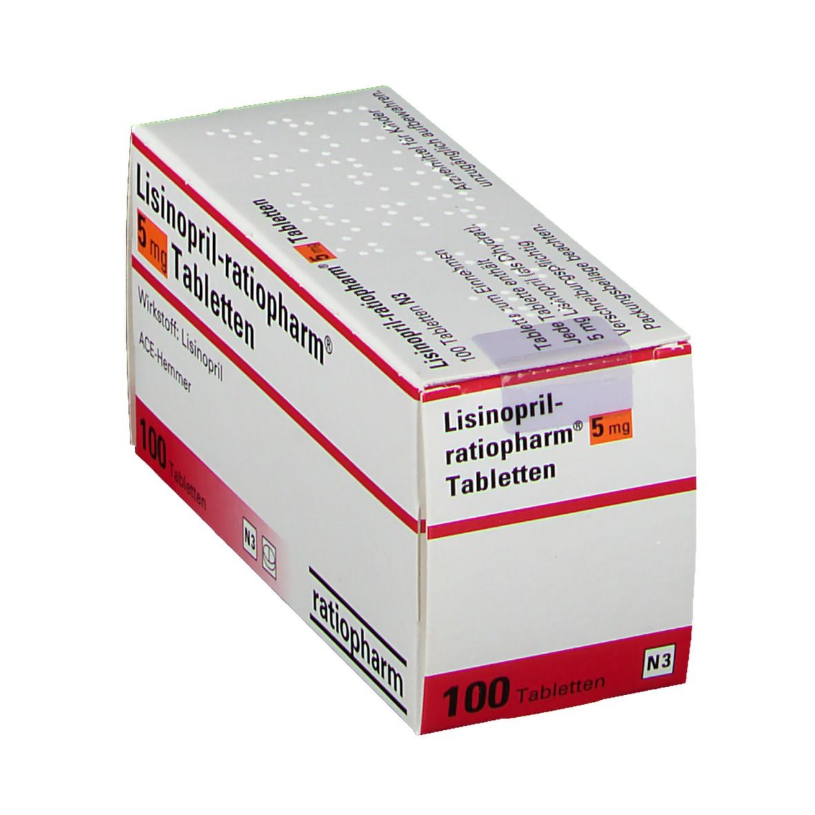 Lisinopril-ratiopharm® 5 mg