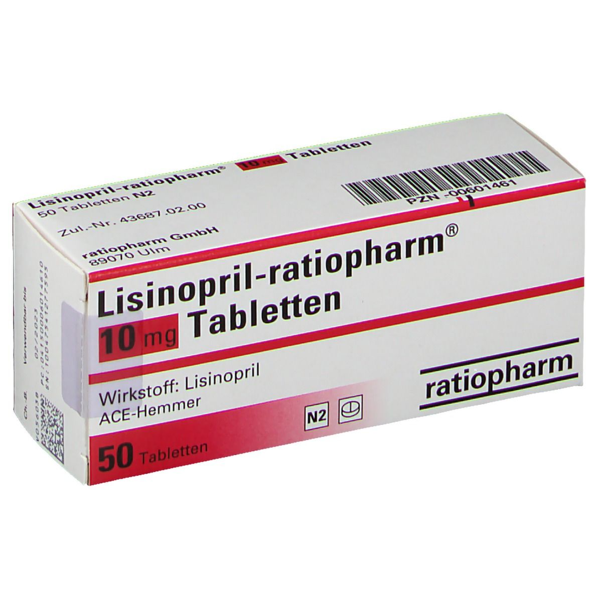 Lisinopril-ratiopharm® 10 mg