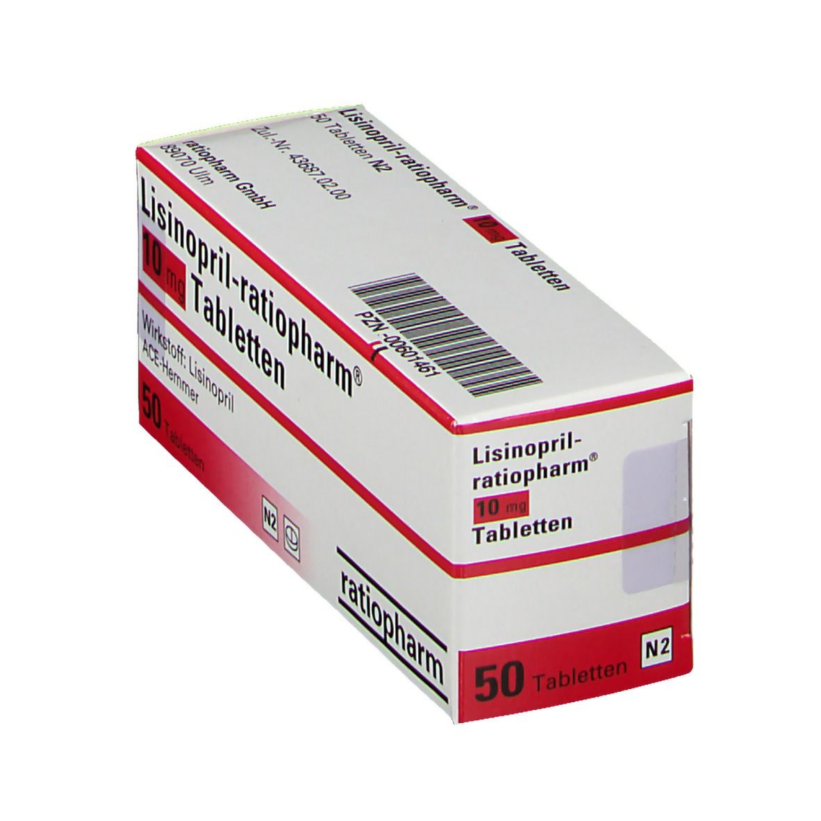 Lisinopril-ratiopharm® 10 mg