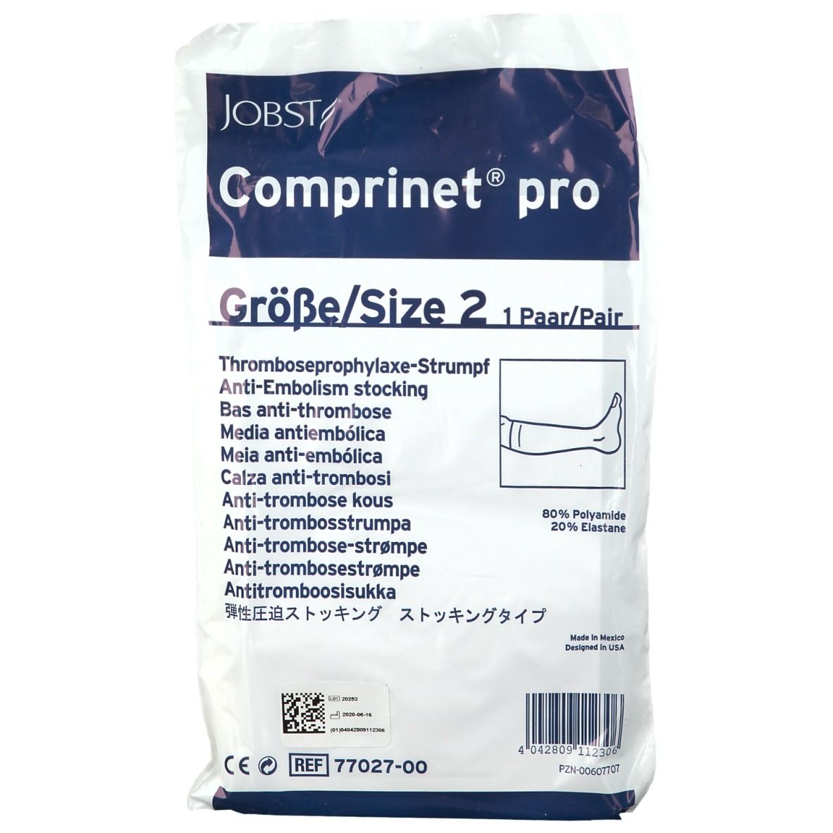 Comprinet® pro Strumpf knielang Gr. 2