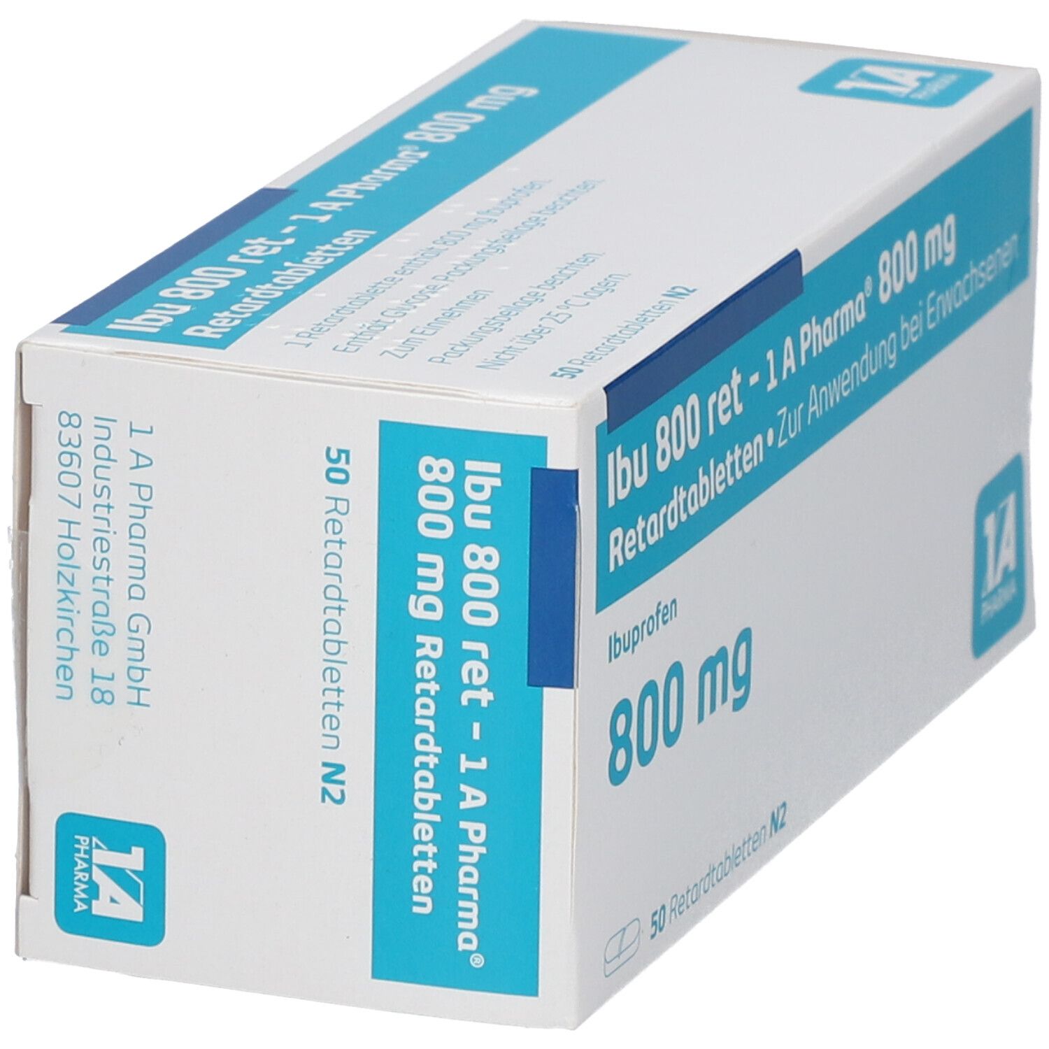 Ibu 800 1A Pharma® 50 St mit dem ERezept kaufen Shop Apotheke