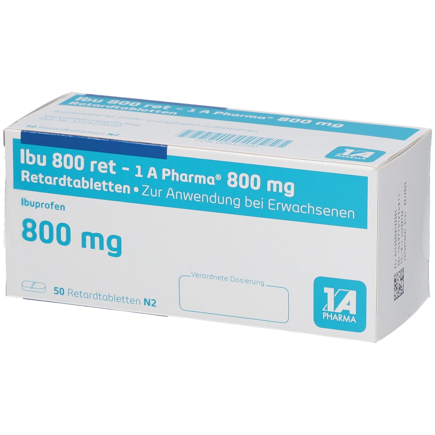 Ibu 800 1A Pharma® 50 St mit dem ERezept kaufen Shop Apotheke