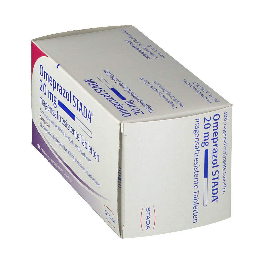 Omeprazol Stada 20 mg magensaftres.Tabletten 100 St Tabletten magensaftresistent