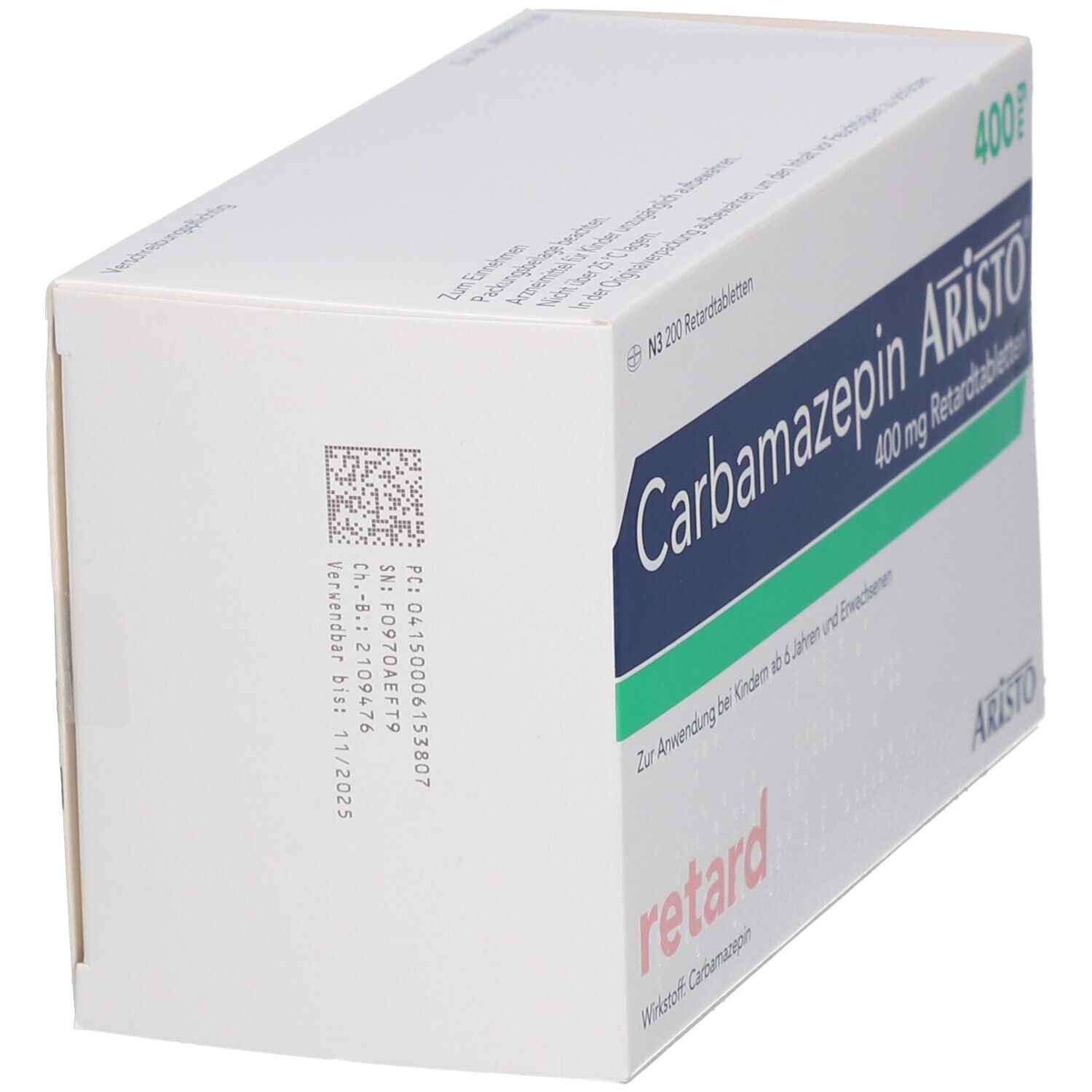 Carbamazepin Aristo® 400 mg retard