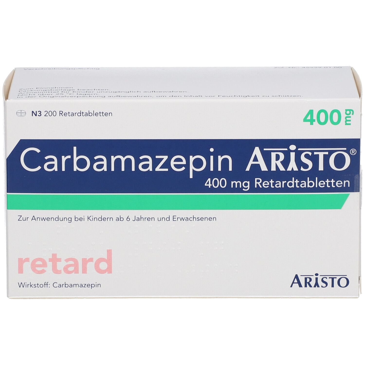Carbamazepin Aristo® 400 mg retard