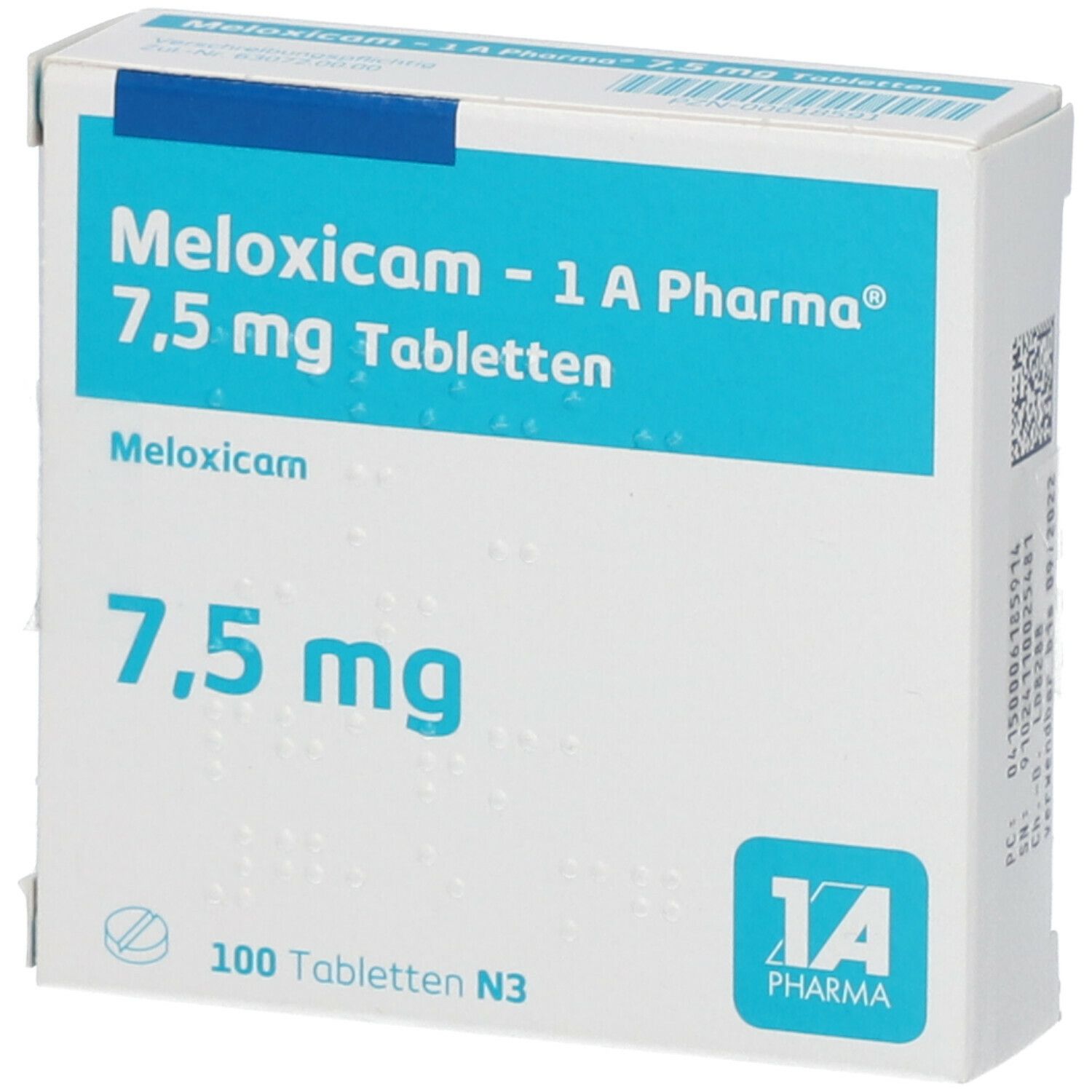 Meloxicam - 1 A Pharma® 7,5 mg