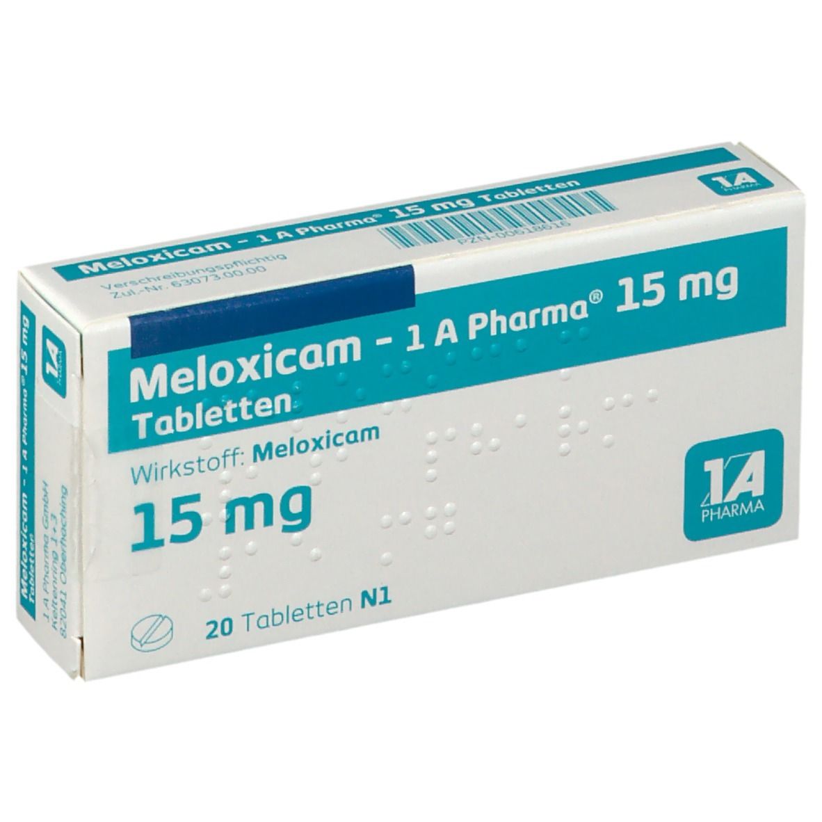 Meloxicam - 1 A Pharma® 15 mg