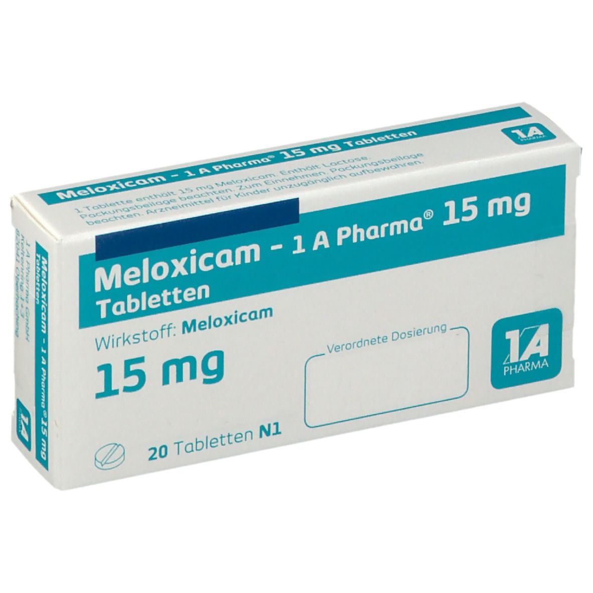 Meloxicam - 1 A Pharma® 15 mg