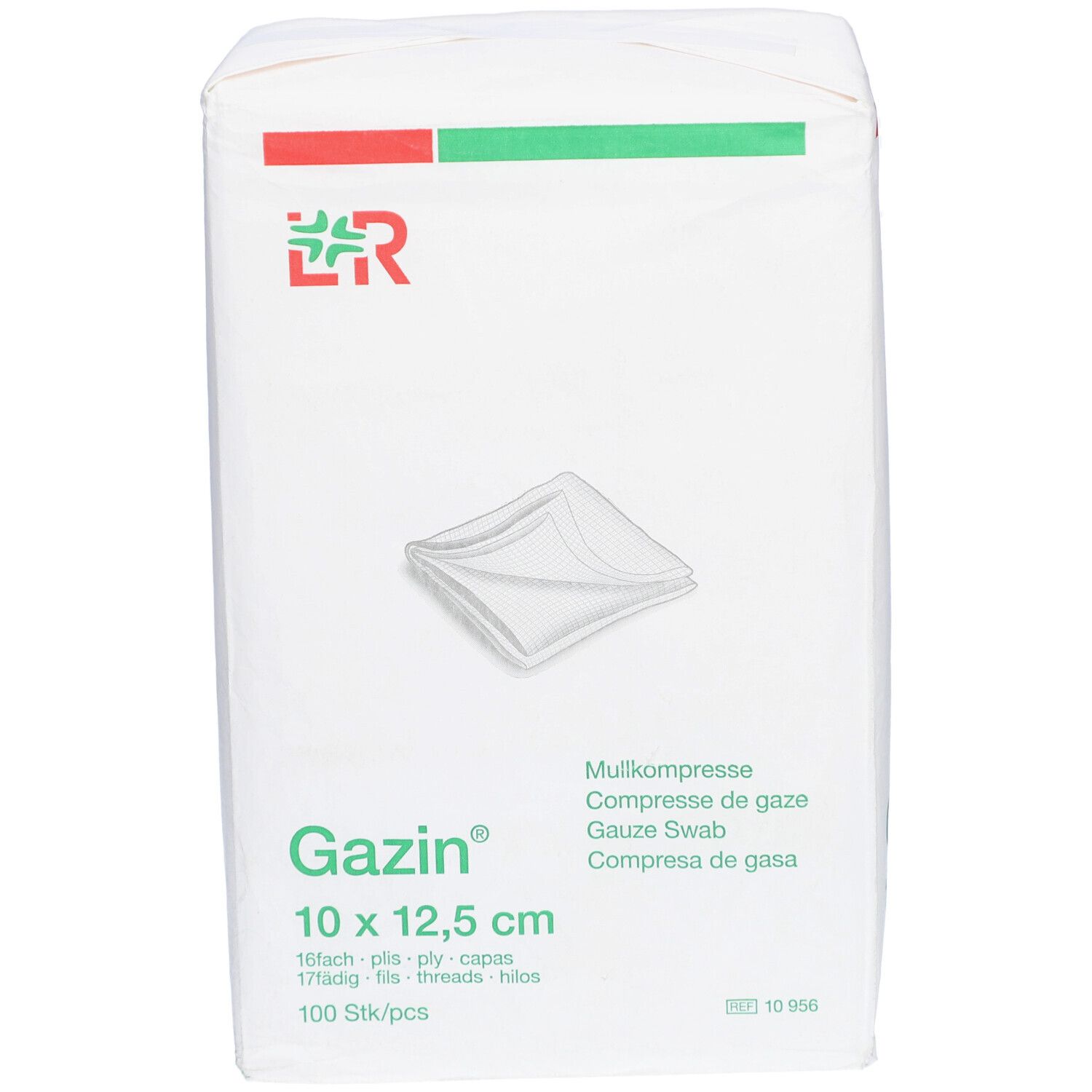 Gazin® Kompressen 10x12,5 cm 16-fach steril