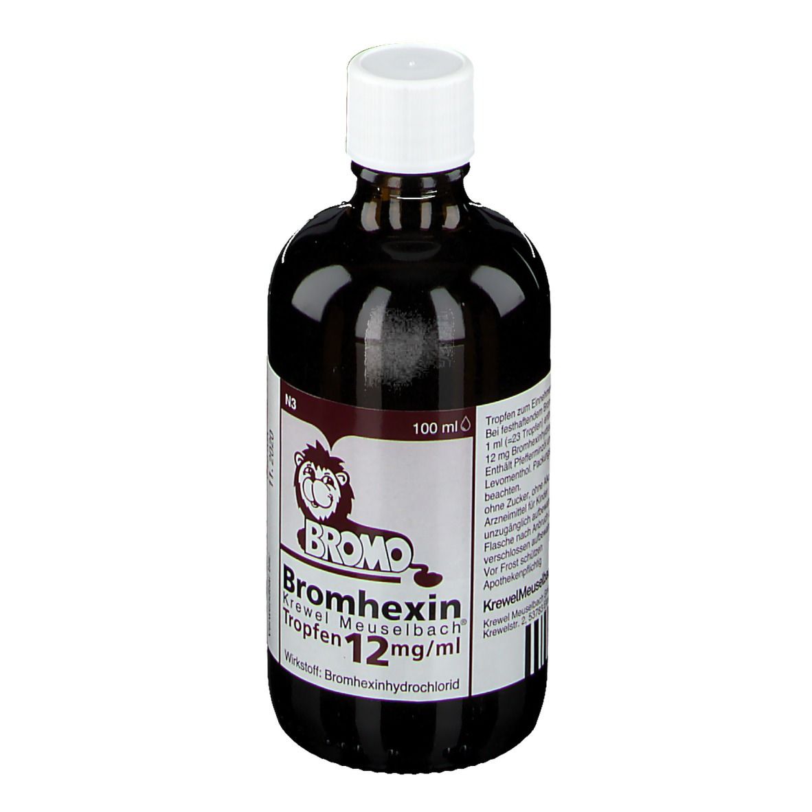 Bromhexin Krewel Meuselbach® Tropfen 12 mg/ml