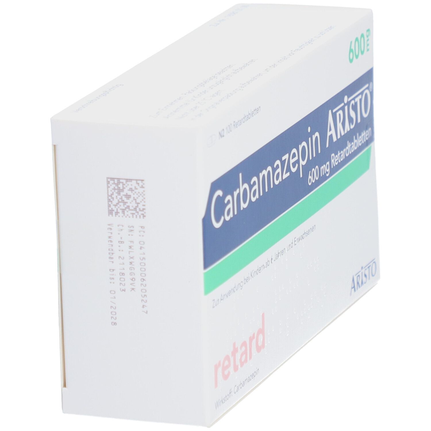 Carbamazepin Aristo® 600 mg retard