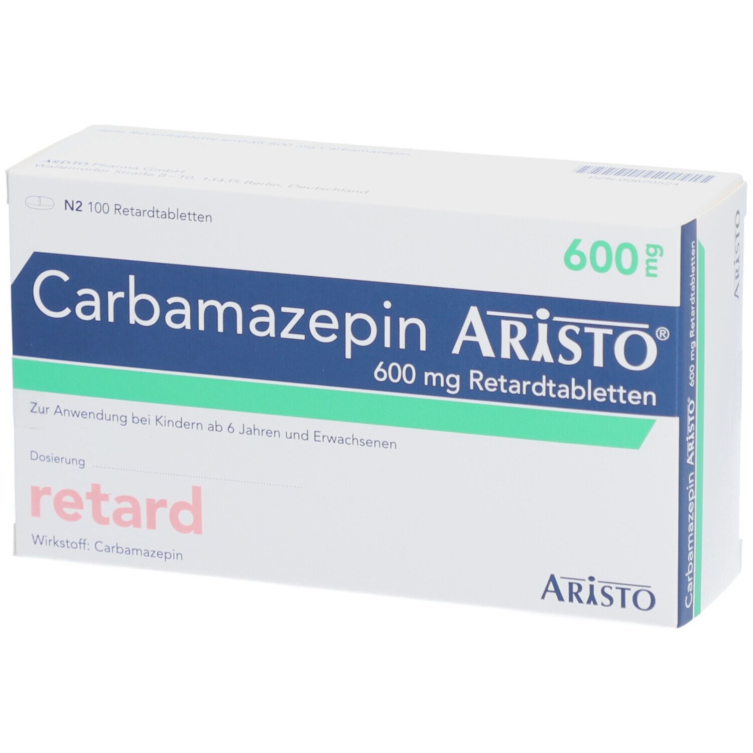 Carbamazepin Aristo® 600 mg retard
