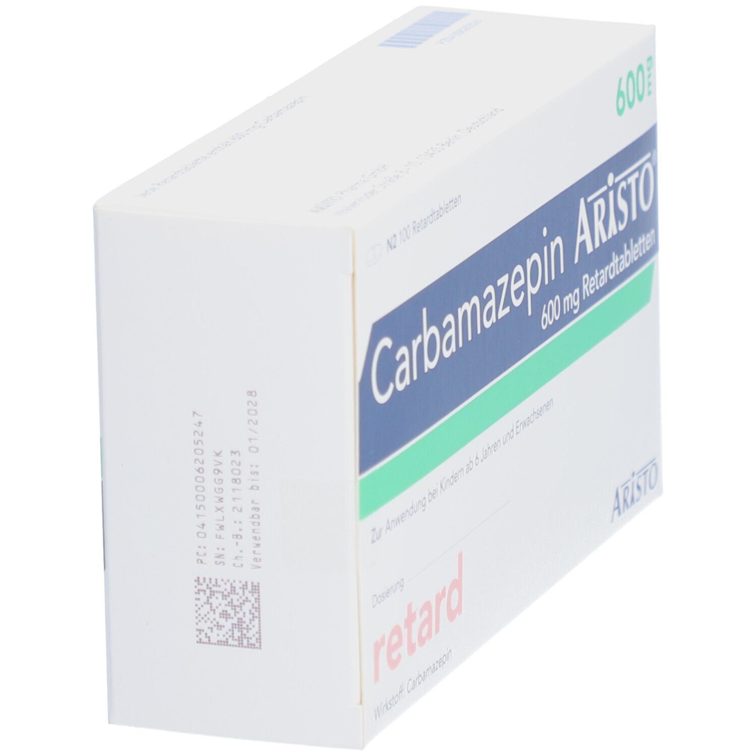 Carbamazepin Aristo® 600 mg retard