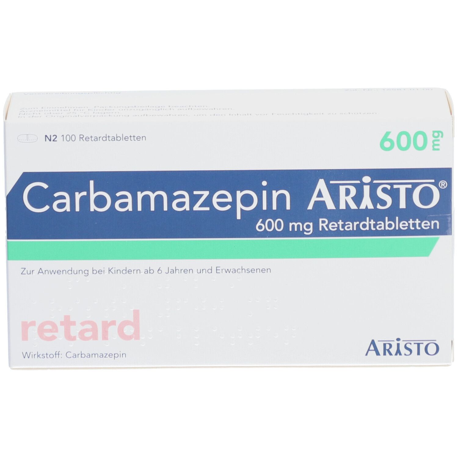 Carbamazepin Aristo® 600 mg retard