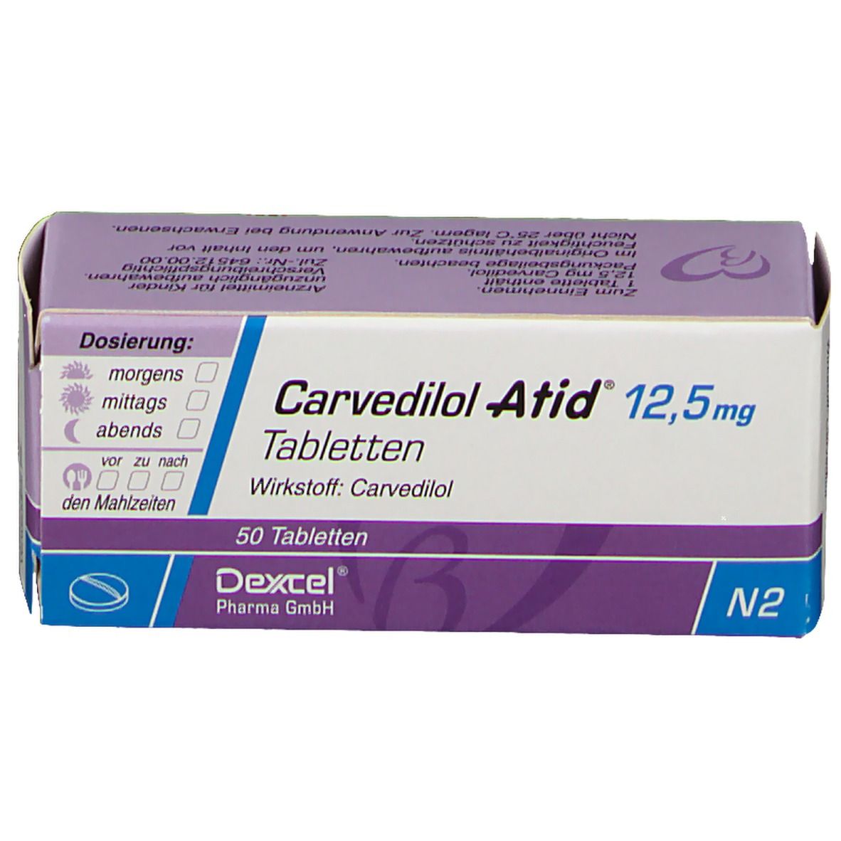 Carvedilol Atid® 12,5 mg