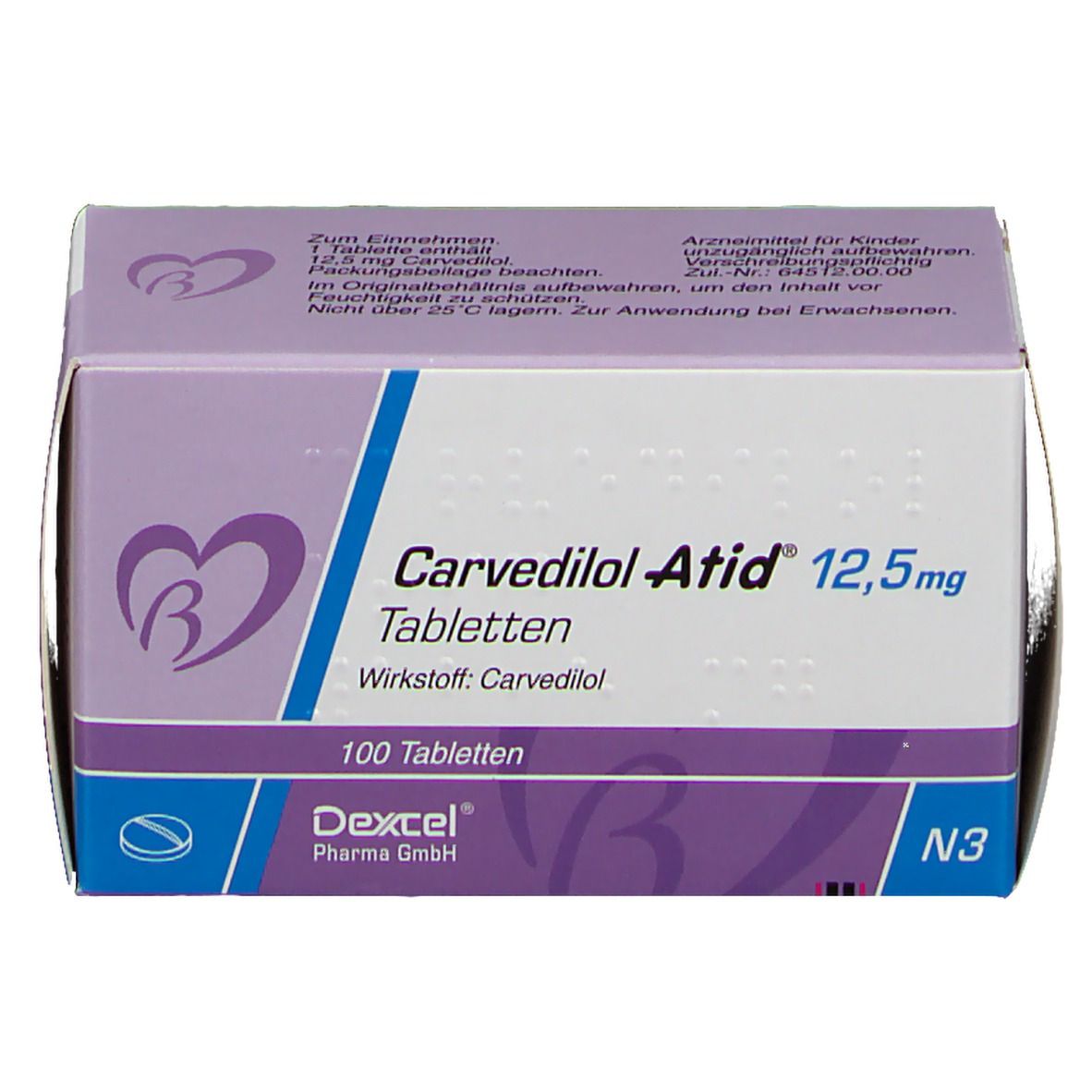 Carvedilol Atid® 12,5 mg