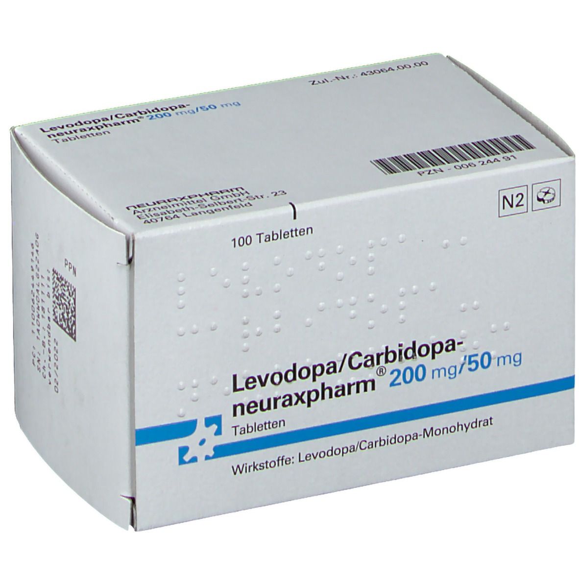 Levodopa/Carbidopa-neuraxpharm® 200 mg/50 mg