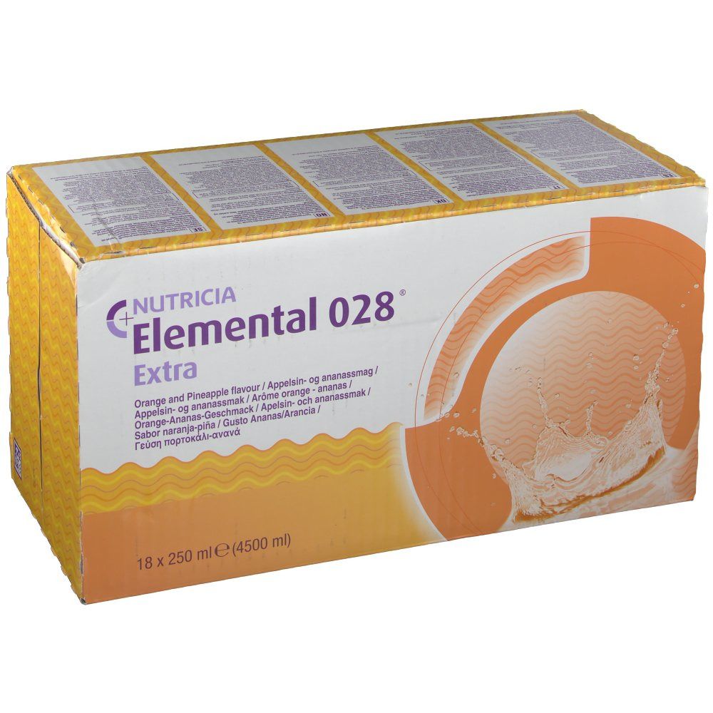 Nutricia Elemental 028® Extra liquide Orange-Ananas