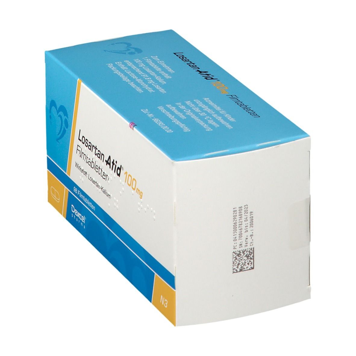 Losartan Atid 100 mg Filmtabletten 98 St