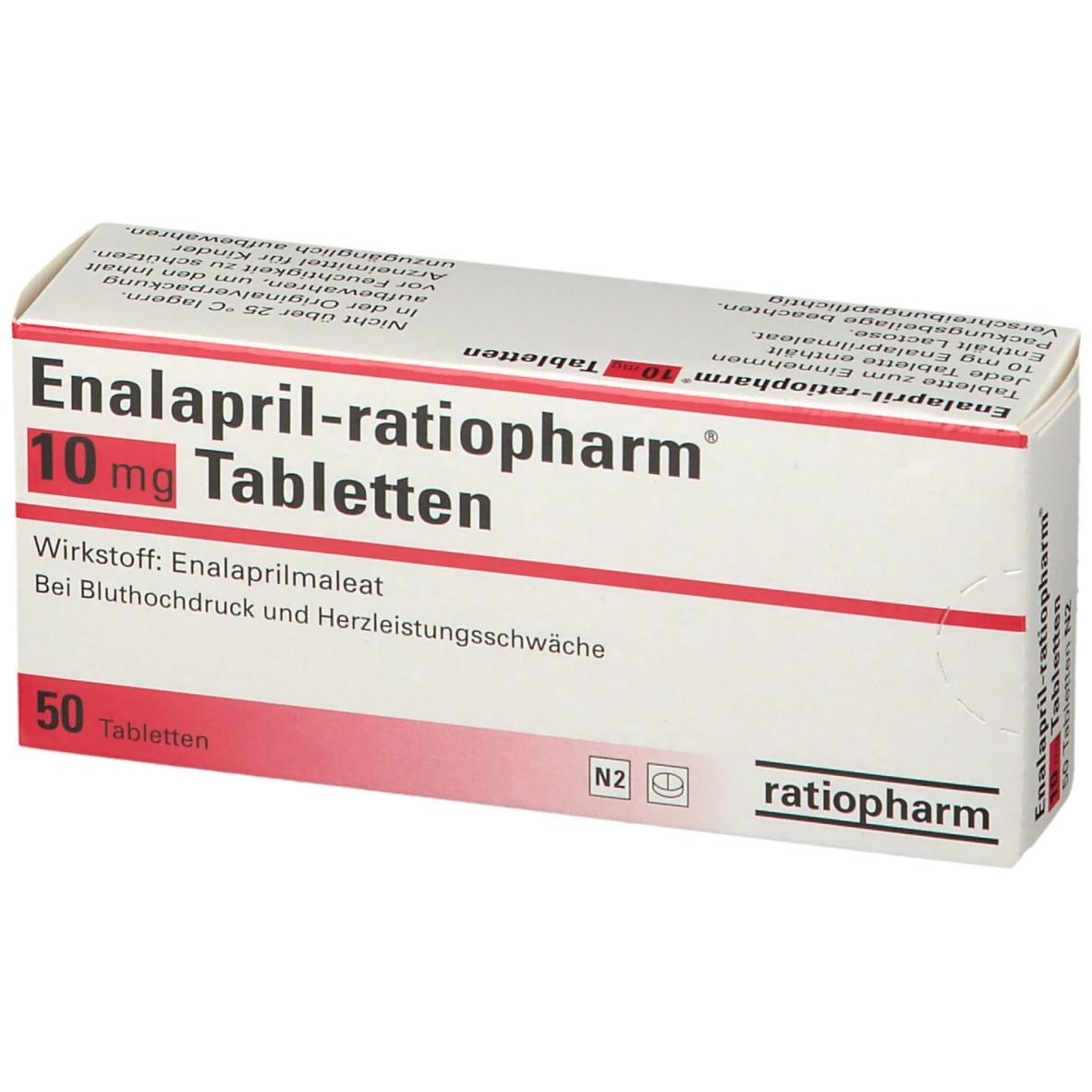 Enalapril-ratiopharm® 10 mg