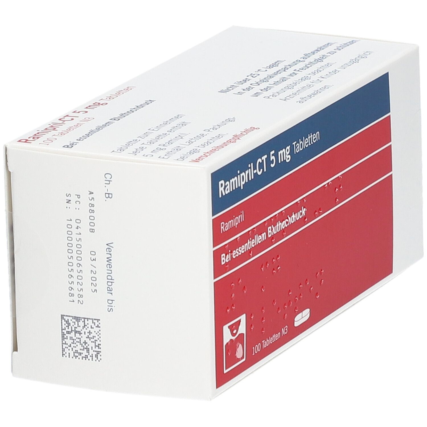 Ramipril-Ct 5 mg Tabletten 100 St