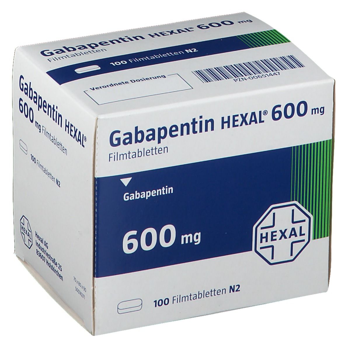 Gabapentin HEXAL® 600 mg