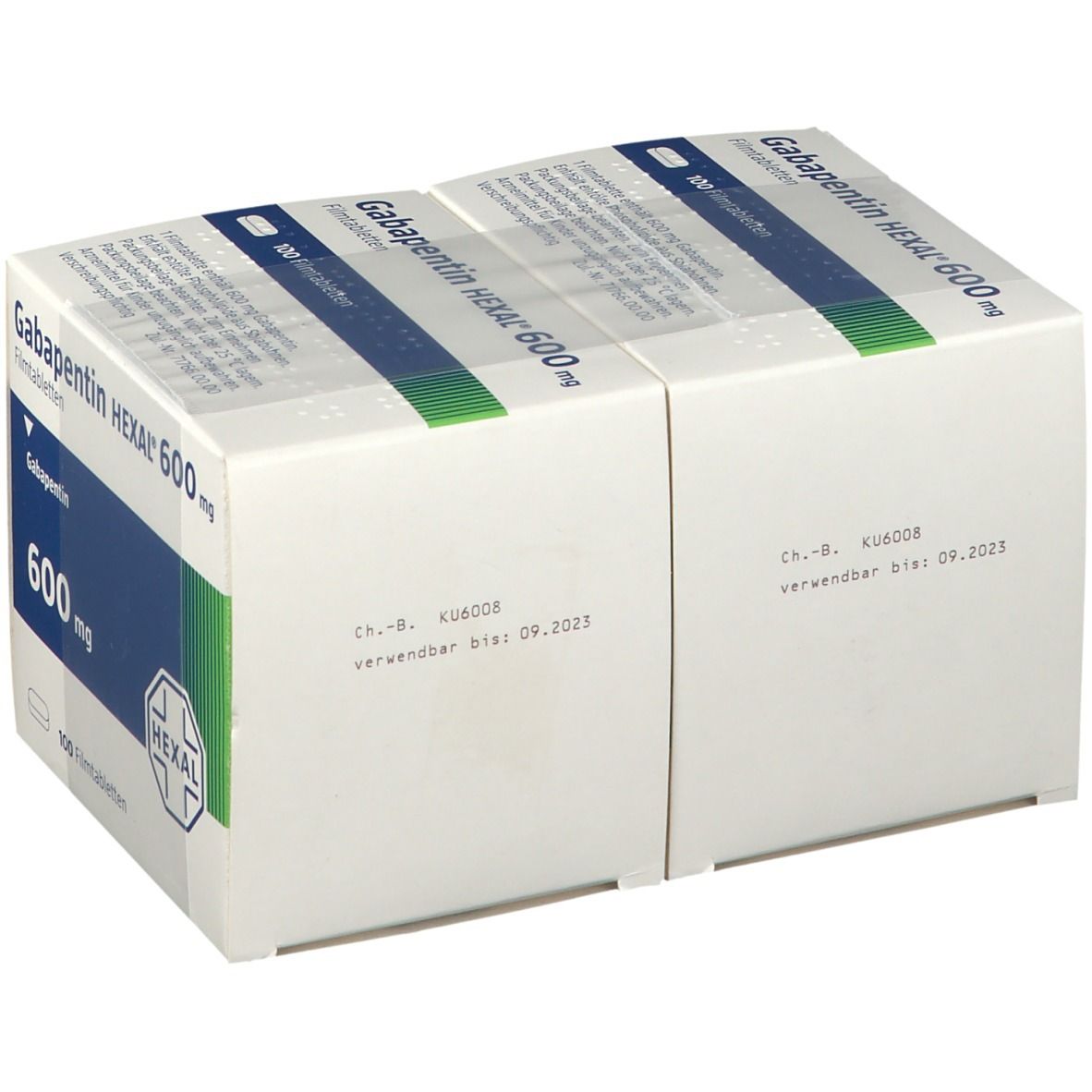 Gabapentin Hexal 600 mg Filmtabletten 200 St