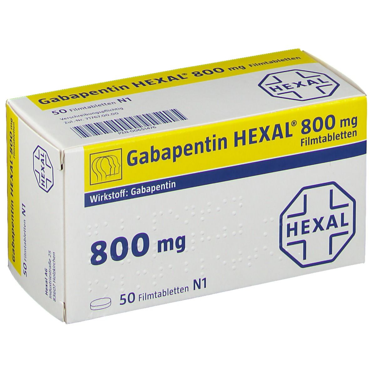 Gabapentin HEXAL® 800 mg